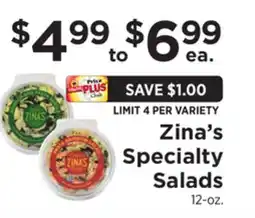 ShopRite Specialty Salads offer