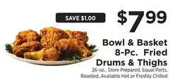 ShopRite 8-Pc. Fried Drums & Thighs offer