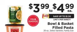 ShopRite Filled Pasta offer