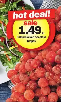 Meijer California Red Seedless Grapes offer
