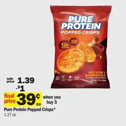 Meijer Pure Protein Popped Crisps offer