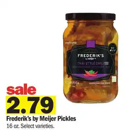Meijer Frederik's by Meijer Pickles offer