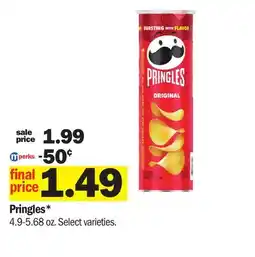 Meijer Pringles offer