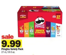 Meijer Pringles Variety Pack offer