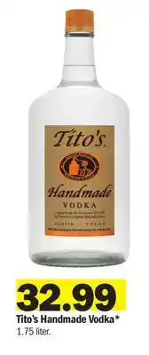 Meijer Tito's Handmade Vodka offer