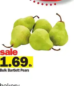 Meijer Bulk Bartlett Pears offer
