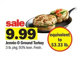 Meijer Jennie-O Ground Turkey offer