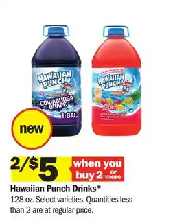 Meijer Hawaiian Punch Drinks offer