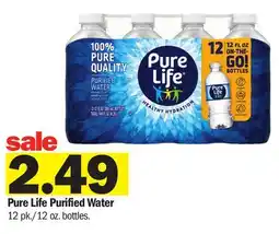Meijer Pure Life Purified Water offer