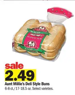 Meijer Aunt Millie's Deli Style Buns offer