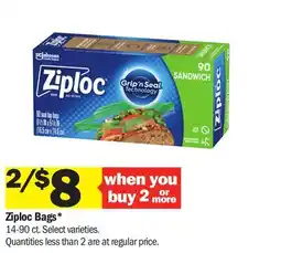 Meijer Ziploc Bags offer