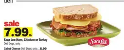 Meijer Sara Lee Ham, Chicken or Turkey offer