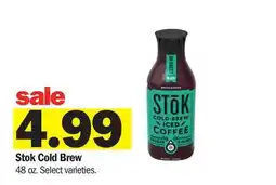 Meijer Stok Cold Brew offer