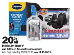 Meijer Dickies, Dr. Scholl's and Tuff Tech Automotive Accessories offer