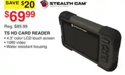 Dunham's Sports STEALTH CAM TS HD CARD READER offer