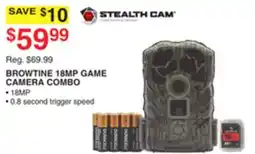 Dunham's Sports STEALTH CAM BROWTINE 18MP GAME CAMERA COMBO offer