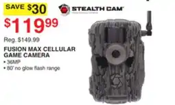 Dunham's Sports STEALTH CAM FUSION MAX CELLULAR GAME CAMERA offer