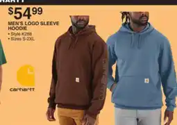 Dunham's Sports CARHARTT MEN'S LOGO SLEEVE HOODIE offer