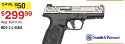 Dunham's Sports SMITH & WESSON SD9 2.0 9MM offer