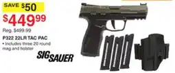 Dunham's Sports SIG SAUER 22LR TAC PAC offer