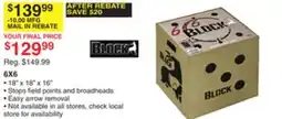 Dunham's Sports BLOCK 6X6 offer