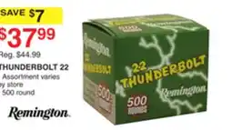 Dunham's Sports REMINGTON THUNDERBOLT 22 offer