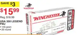 Dunham's Sports WINCHESTER USA 350 LEGEND FMJ offer