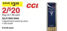 Dunham's Sports CCL 22LR MINI MAG offer