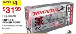 Dunham's Sports WINCHESTER SUPER X POWER POINT offer