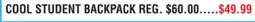 Dunham's Sports COOL STUDENT BACKPACK offer