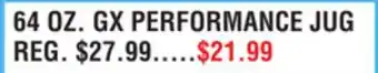 Dunham's Sports GX PERFORMANCE JUG offer