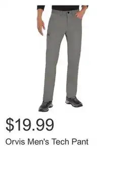 Costco Orvis Men's Tech Pant offer