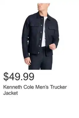 Costco Kenneth Cole Men's Trucker Jacket offer