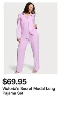 Victoria's Secret Victoria's Secret Modal Long Pajama Set offer