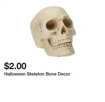 Five Below Halloween Skeleton Bone Decor offer