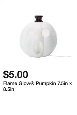 Five Below Flame Glow Pumpkin 7.5in x 8.5in offer