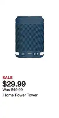 BJ’s iHome Power Tower offer