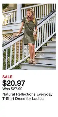 Cabela's Natural Reflections Everyday T-Shirt Dress for Ladies offer