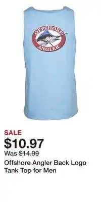 Cabela's Offshore Angler Back Logo Tank Top for Men offer