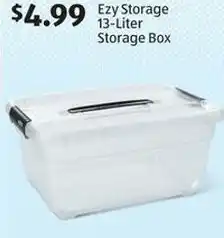 Aldi Ezy Storage 13-Liter Storage Box offer