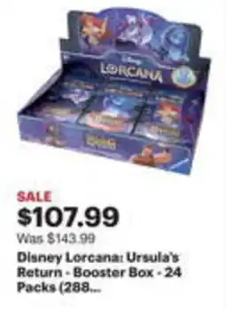 Best Buy Disney Lorcana: Ursula's Return-Booster Box - 24 Packs (288... offer