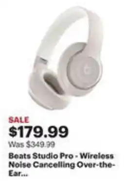 Best Buy Beats Studio Pro - Wireless Noise Cancelling Over-the- Ear... offer