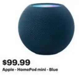 Best Buy Apple - HomePod mini - Blue offer