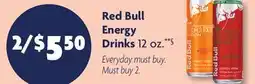 Family Dollar Red Bull Energy Drinks offer