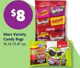 Family Dollar Mars Variety Candy Bags offer