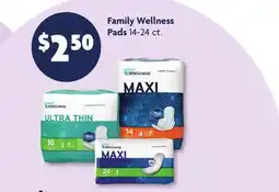 Family Dollar Family Wellness Pads offer