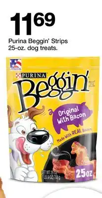 Target Purina Beggin' Strips 25-oz. dog treats offer