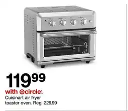 Target Cuisinart air fryer toaster oven offer