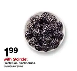 Target Fresh 6-oz. blackberries offer
