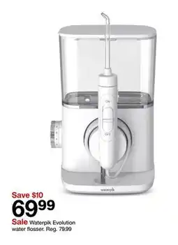 Target Waterpik Evolution water flosser offer